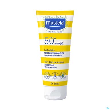 MUSTELA SOLAIRE LAIT SPF50+ 100ML