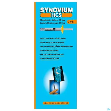 SYNOVIUM HCS SOL INJ 3ML SERING 1