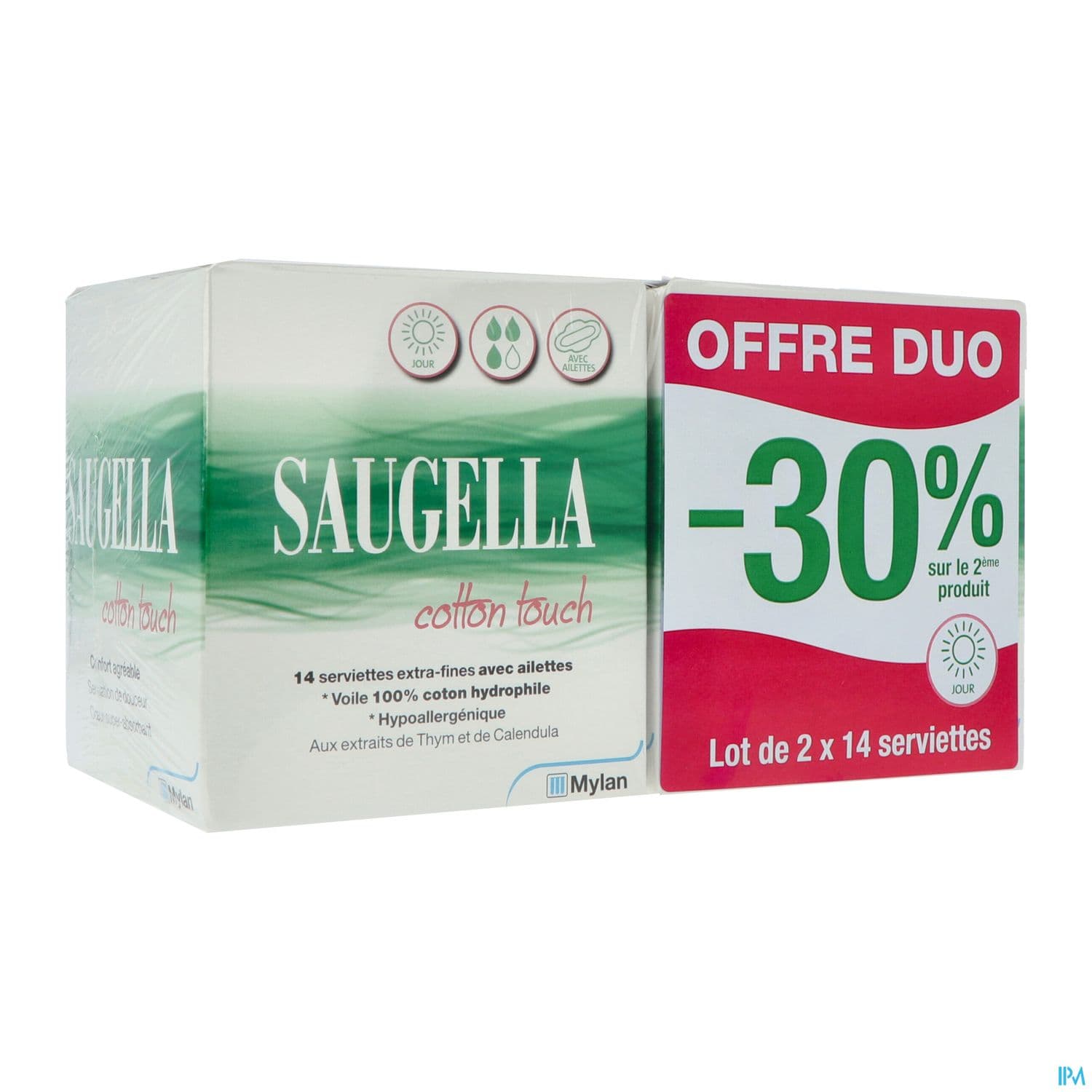 SAUGELLA COT TOUCH SERV JOUR 14X2