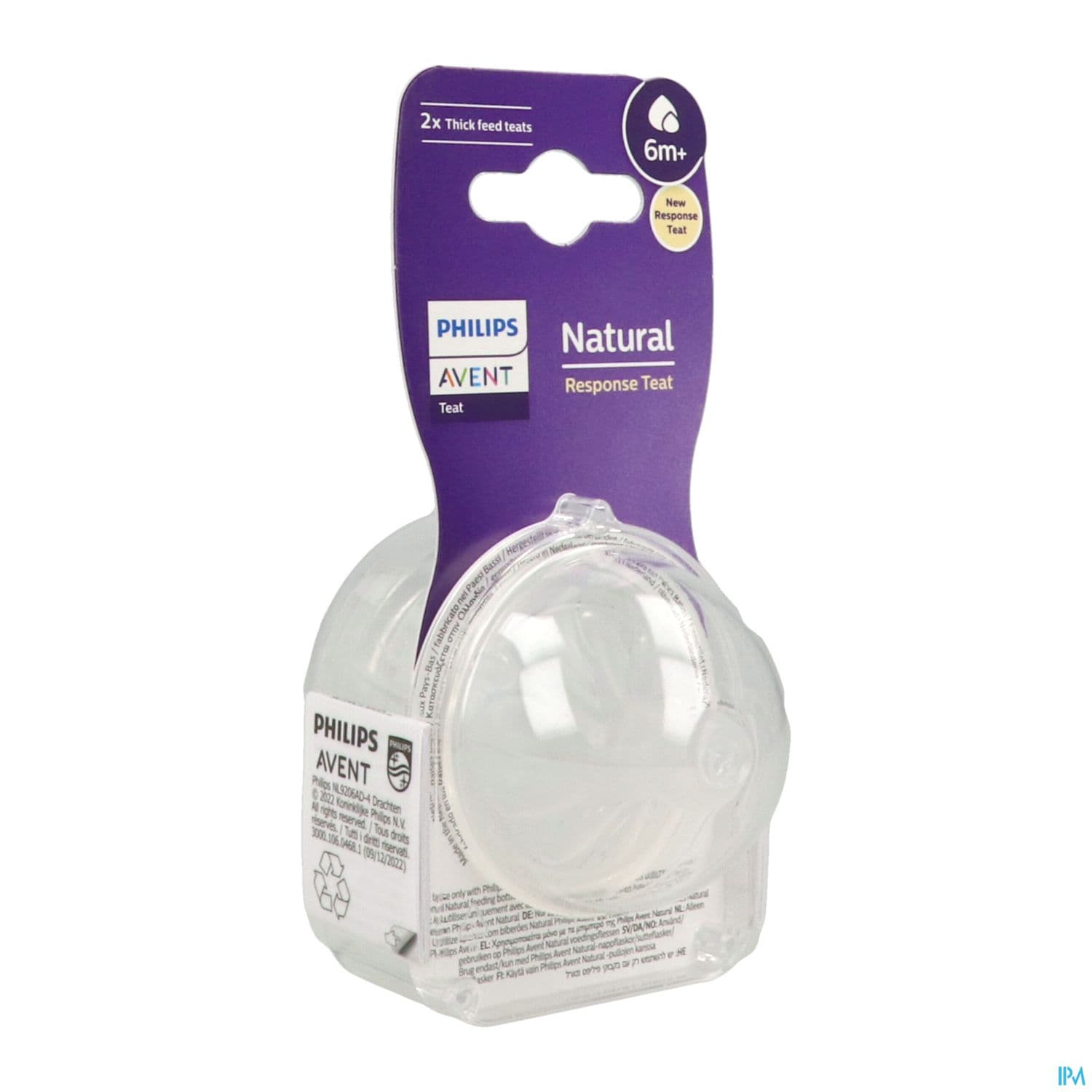 Avent Tetine Natural Response Liquide Epais X2