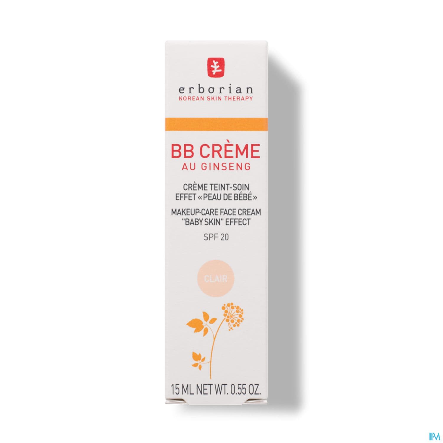 Erborian Bb Creme Clair 15ml R22