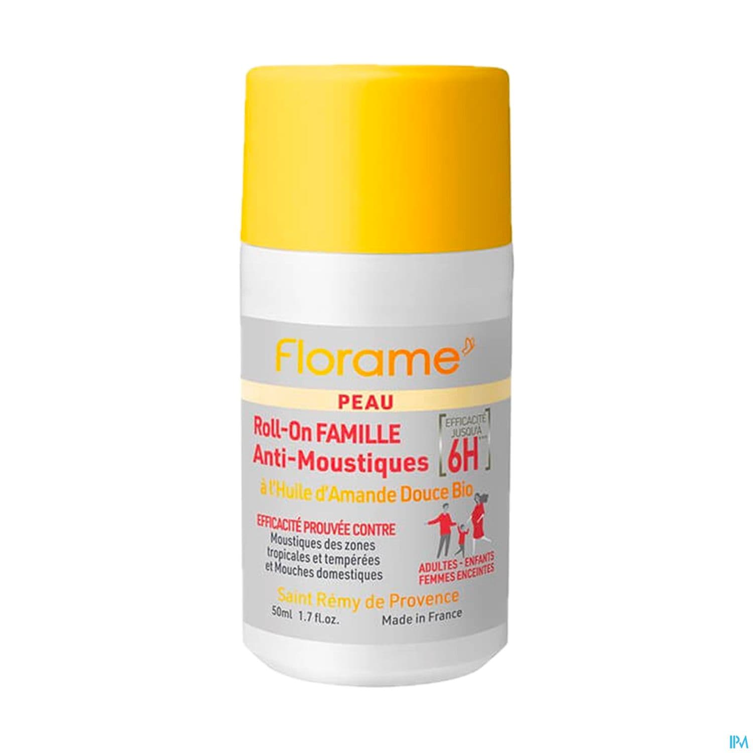 Florame Antimoustique Famille Antimoustiques Roll On 50ml