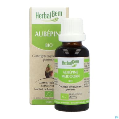 Herbalgem Aubepine Bourgeon Macerat Glyc Bio 30ml