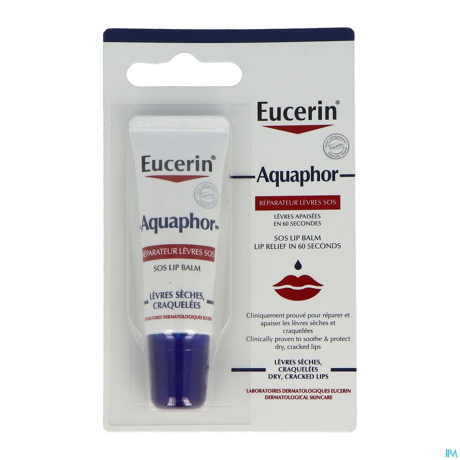 EUCERIN AQUAPHOR SOS LEVRE 10ML
