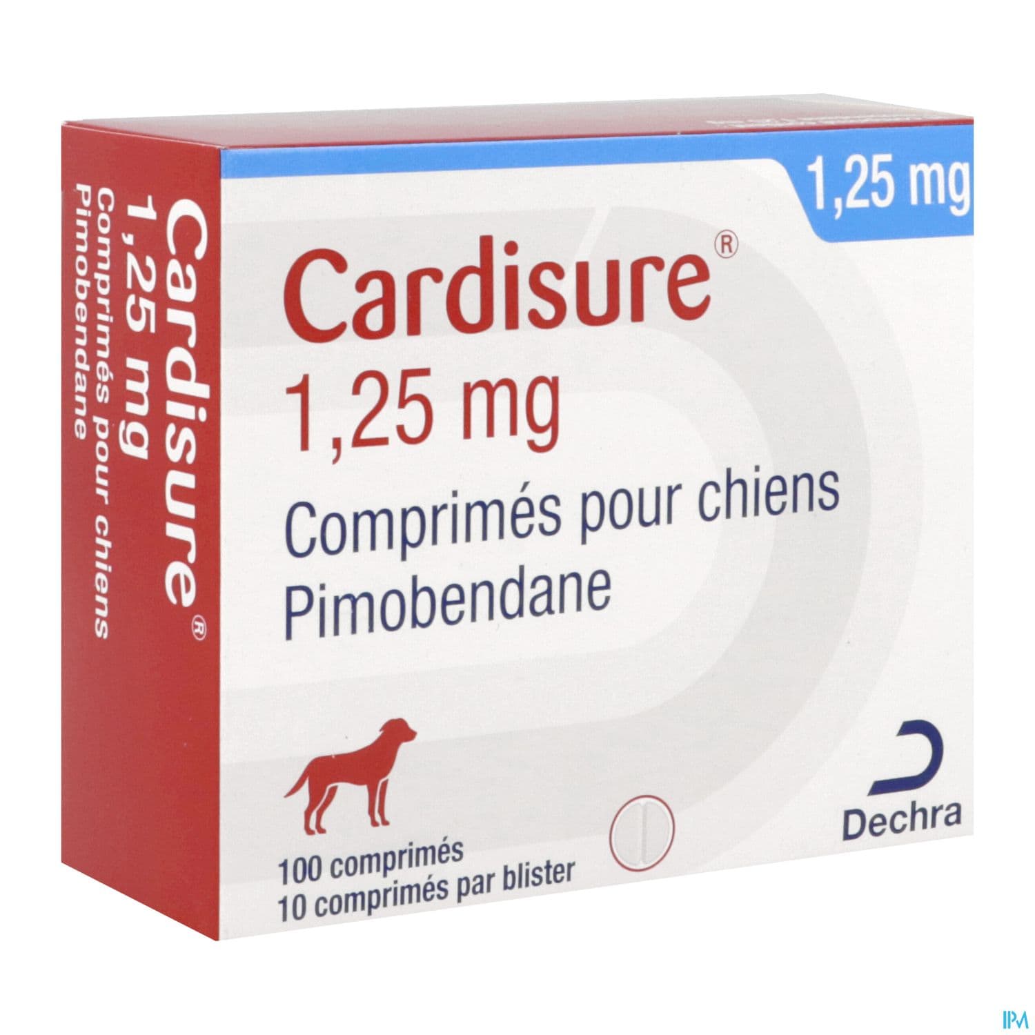 Dechra Cardisure 1mg25 Chien Comprime 100