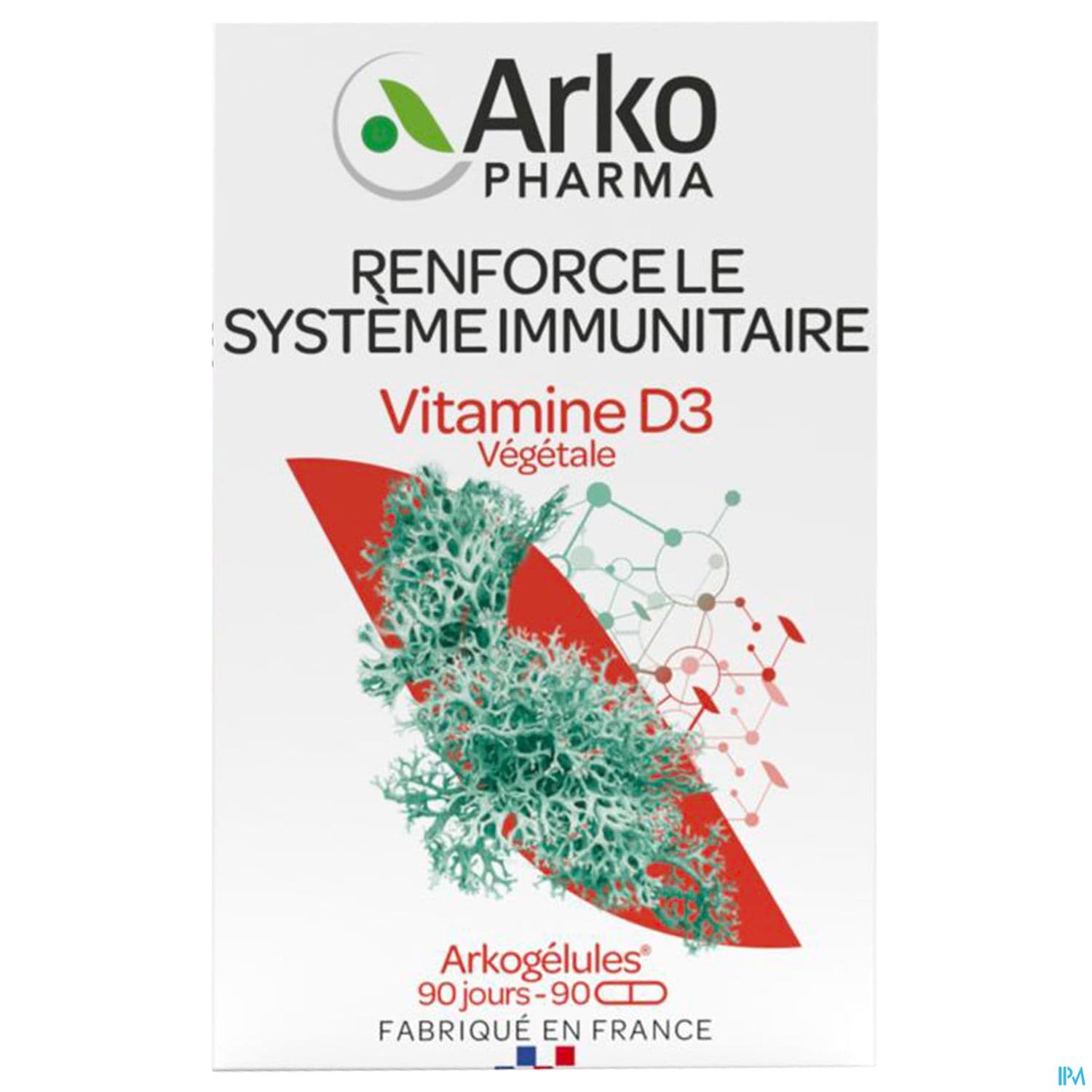 ARKOG VITAMINE D3 VEG GELUL 90