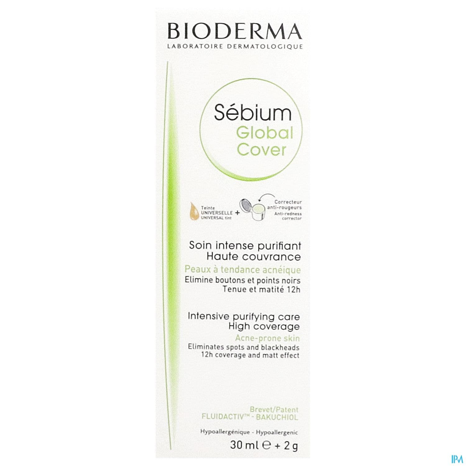 SEBIUM GLOBAL COVER TEINTE 30ML