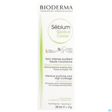 SEBIUM GLOBAL COVER TEINTE 30ML