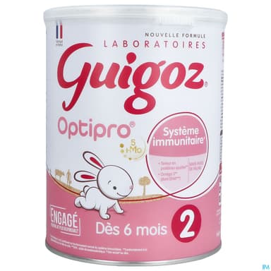 GUIGOZ LAIT OPTIPRO 2AGE PDR 780G