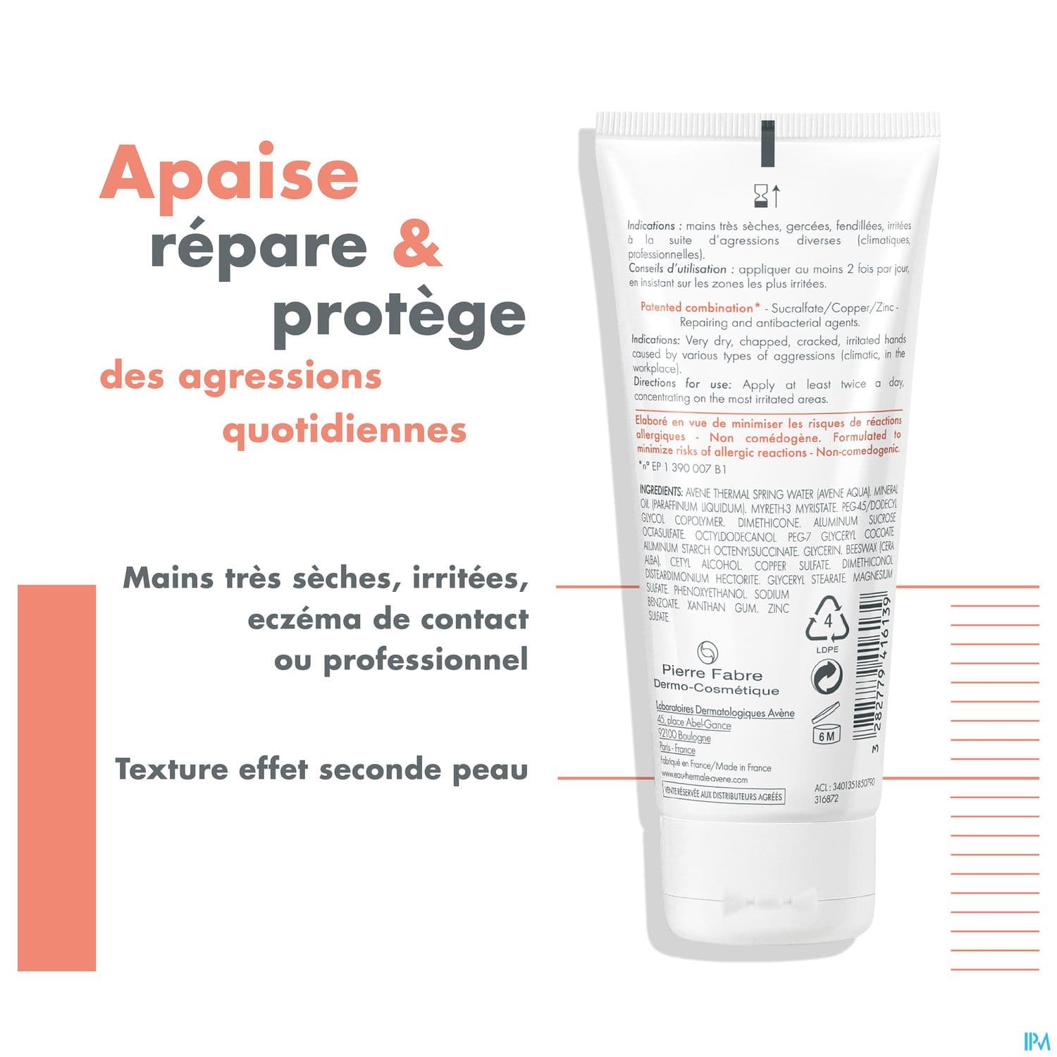 AVENE CICALFATE CR MAINS 100ML