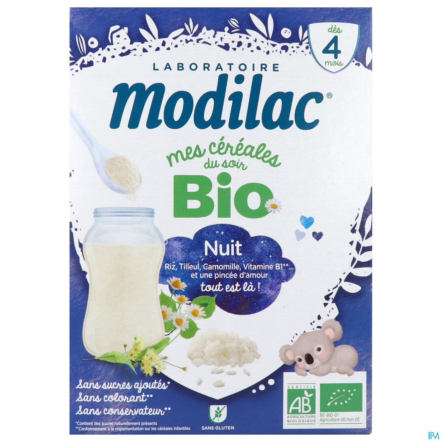 MODILAC CEREALE BIO NUIT 250G
