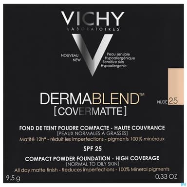 Vichy Fdt Dermablend Covermatte 25 9,5g