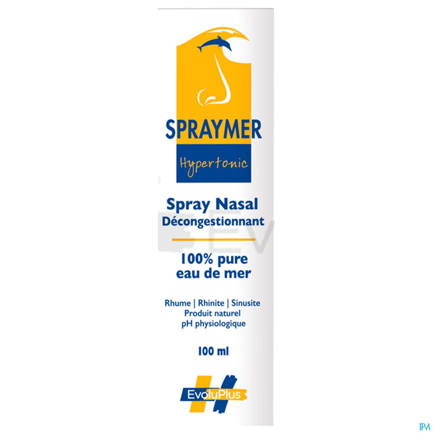 Evoluplus Spraymer Hypertonic Decongestionnant Spray 100ml