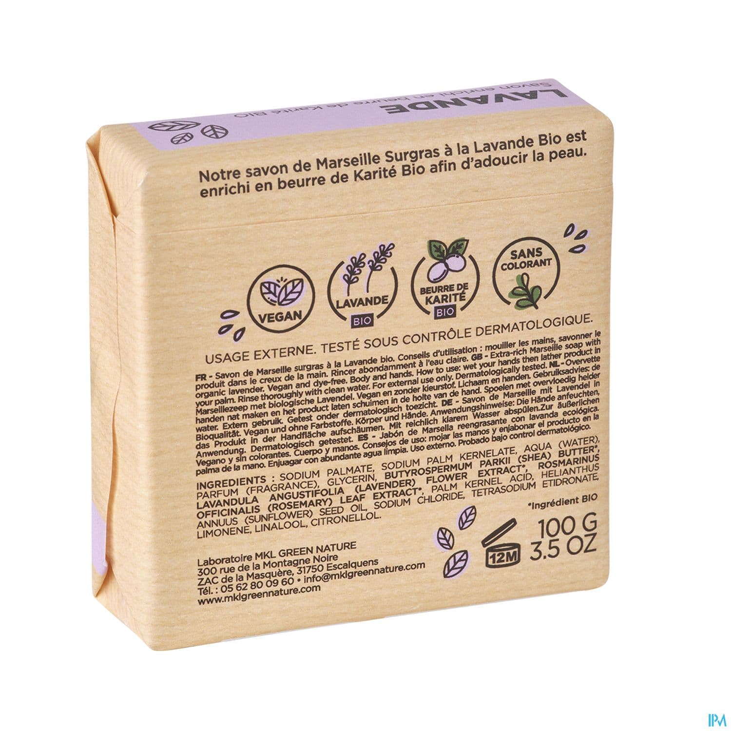 MKL SAV MARS LAVANDE 100G
