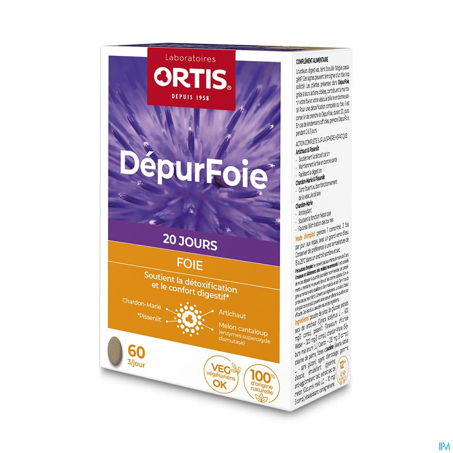 ORTIS DEPURFOIE CPR 60