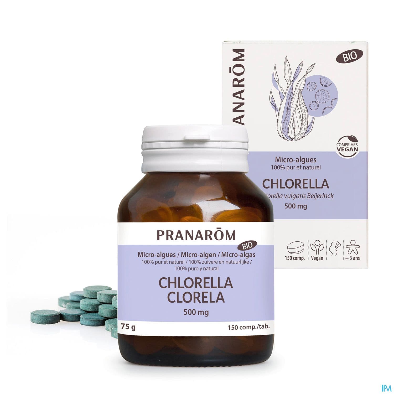Pranarom Chlorella Bio Comprime 150