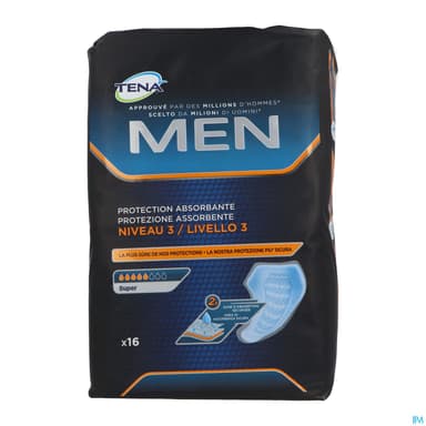 TENA MEN SUPER NIVEAU 3 16