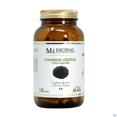 Medicinal Charbon Vegetal Gelule 150