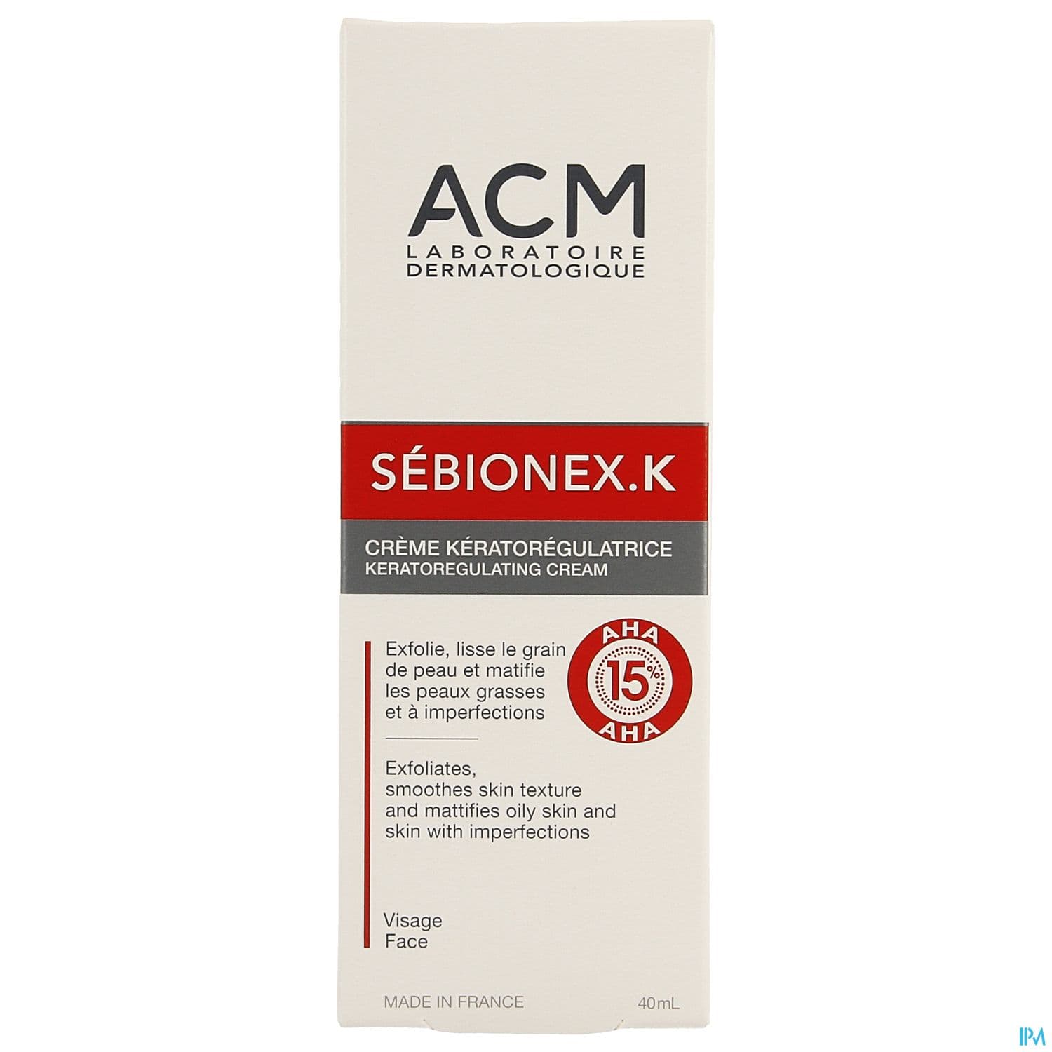 SEBIONEX K CR KERATOREGUL 40ML