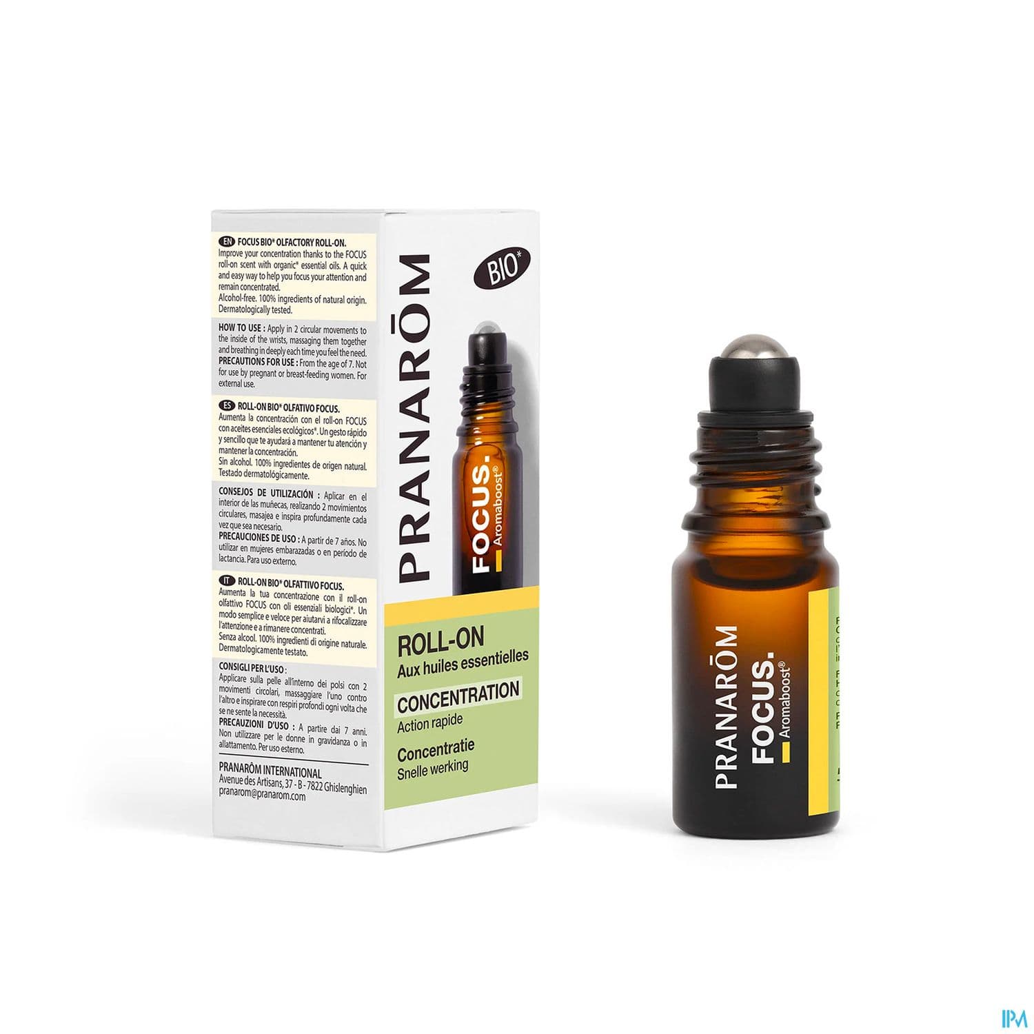 PRANAROM AROMABOOST FOCUS ROLL 5ML
