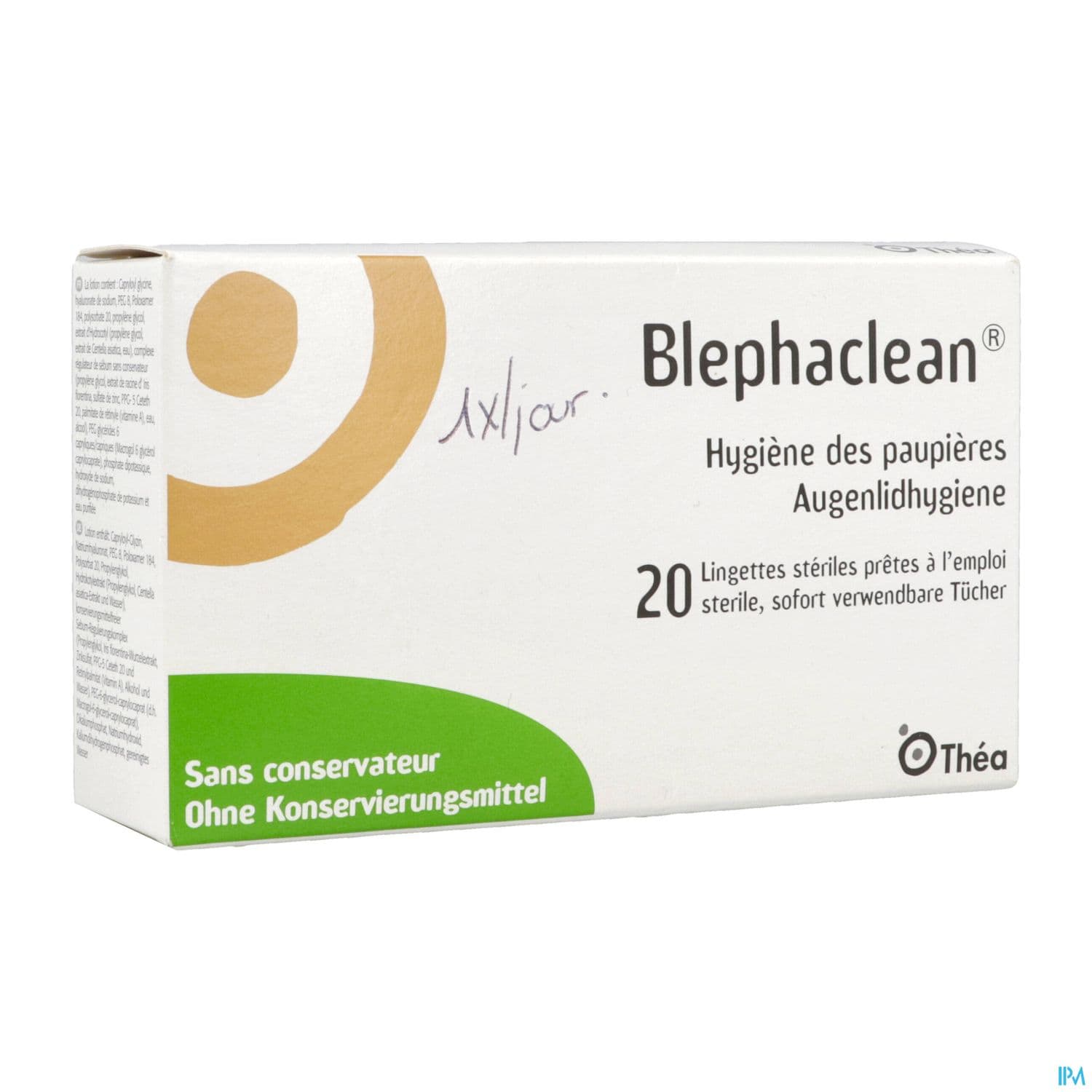 BLEPHACLEAN COMP ST PAUPIERE 20