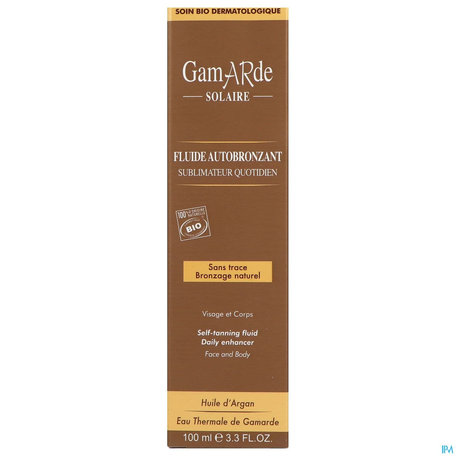 Gamarde Solaire Fluide Autobronzant 100ml