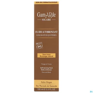 Gamarde Solaire Fluide Autobronzant 100ml