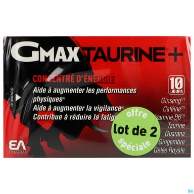Gmax Taurine Ampoule 2ml 30 X2