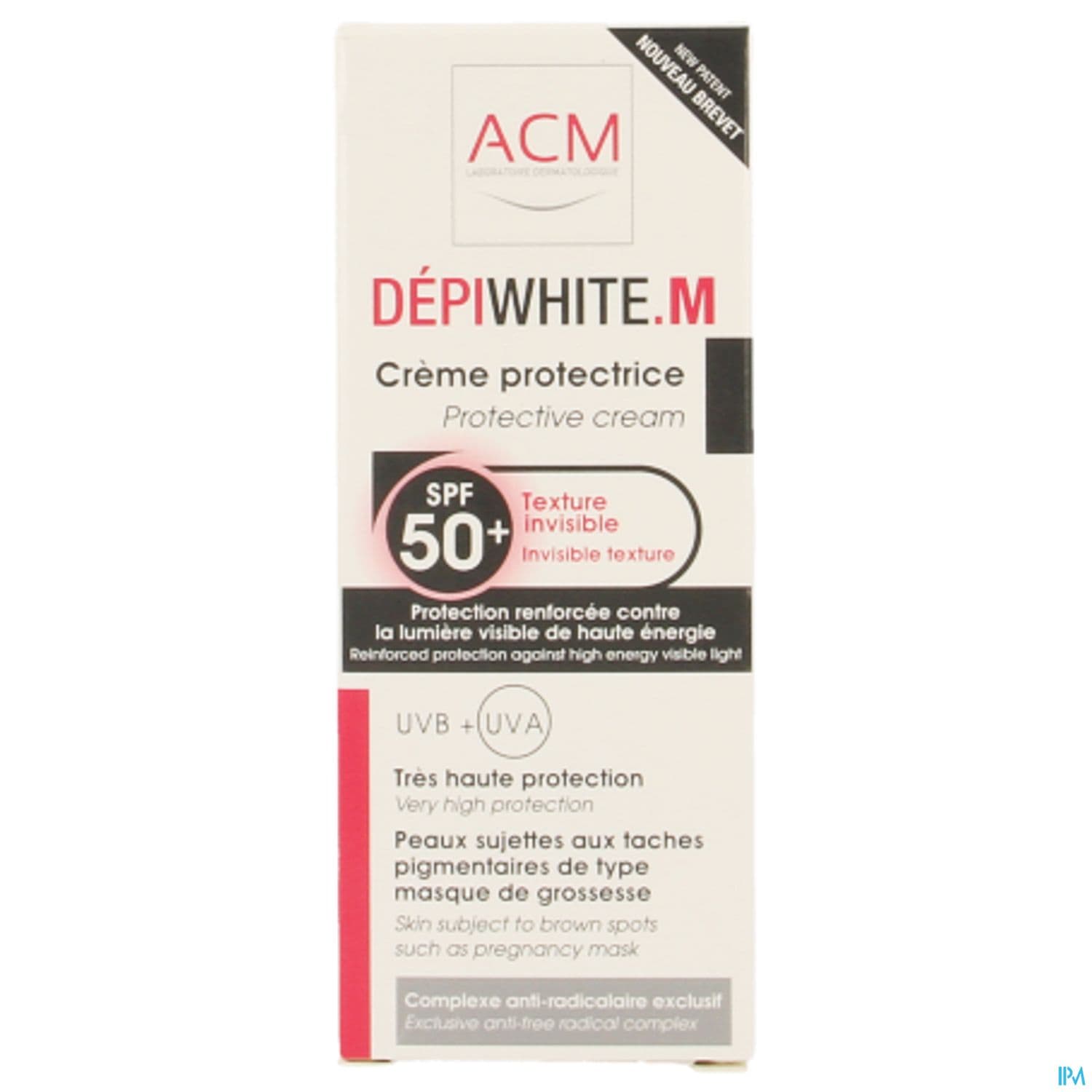 Depiwhite M Ecran Solaire Creme Fl Pompe 50ml