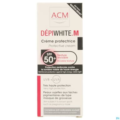 Depiwhite M Ecran Solaire Creme Fl Pompe 50ml