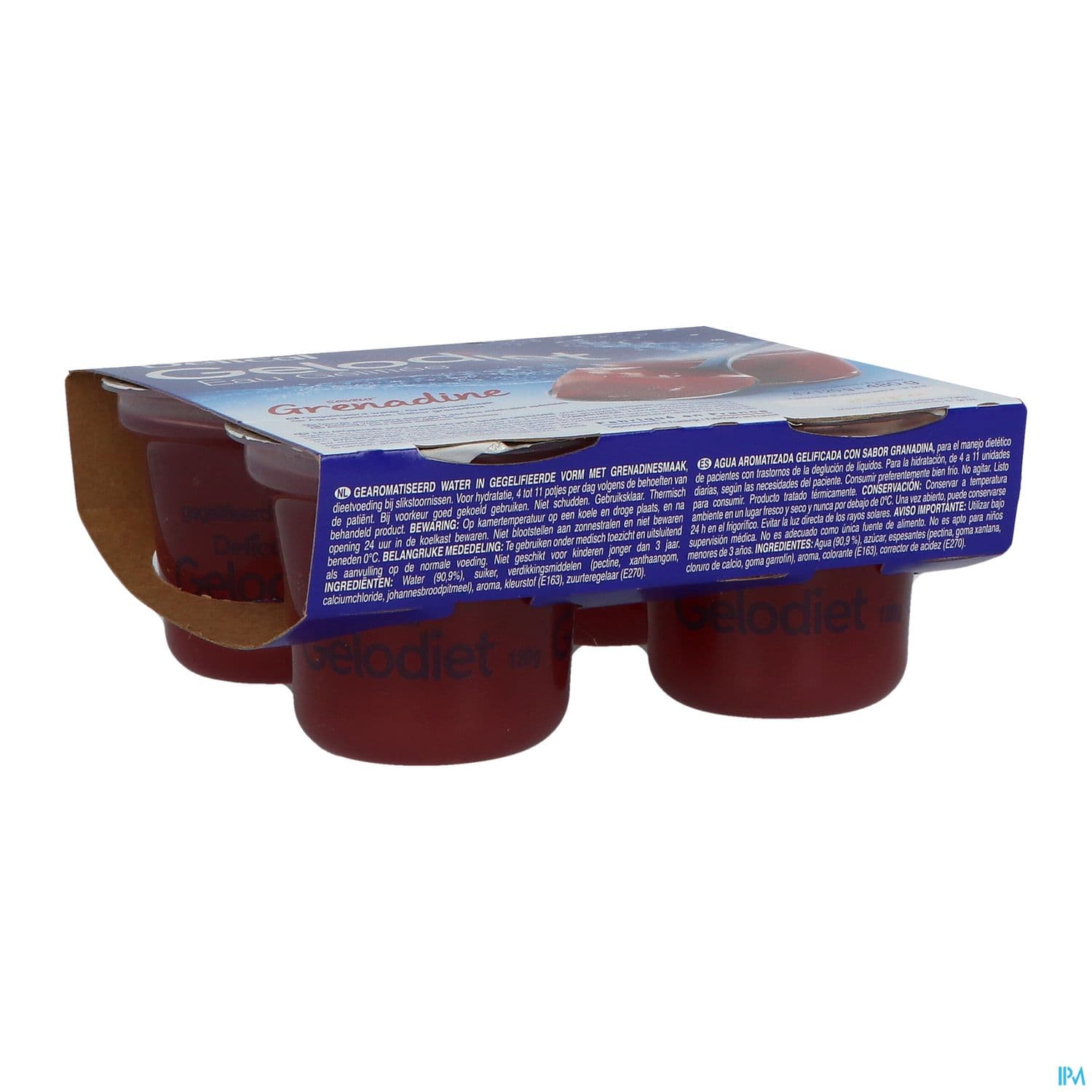 DELICAL GELODIET EAU GEL GREN120X4