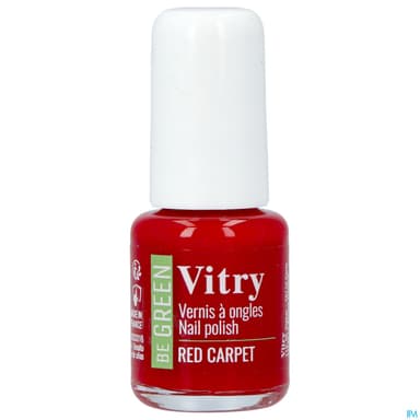 Vitry Be Green Vernis Ongles Red Carpet 6ml
