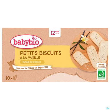 BABYBIO PETIT BISCUITS VANILL 160G