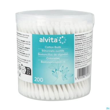 Alvita Coton Tige Batonnet 200