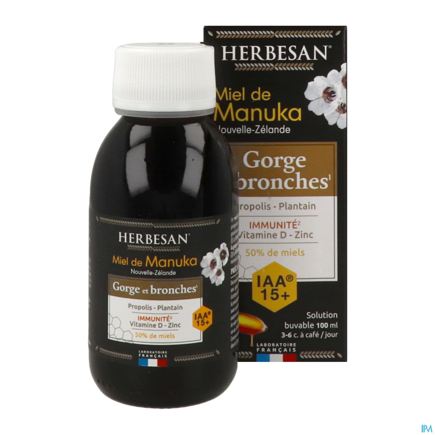 HERBESAN SIROP GORGE MANUKA 100ML