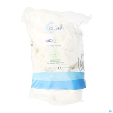 GILBERT PADS BIO COTON 8X10CM 180
