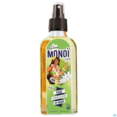 Vahema Monoi Huile Seche Tiare Spray 100ml