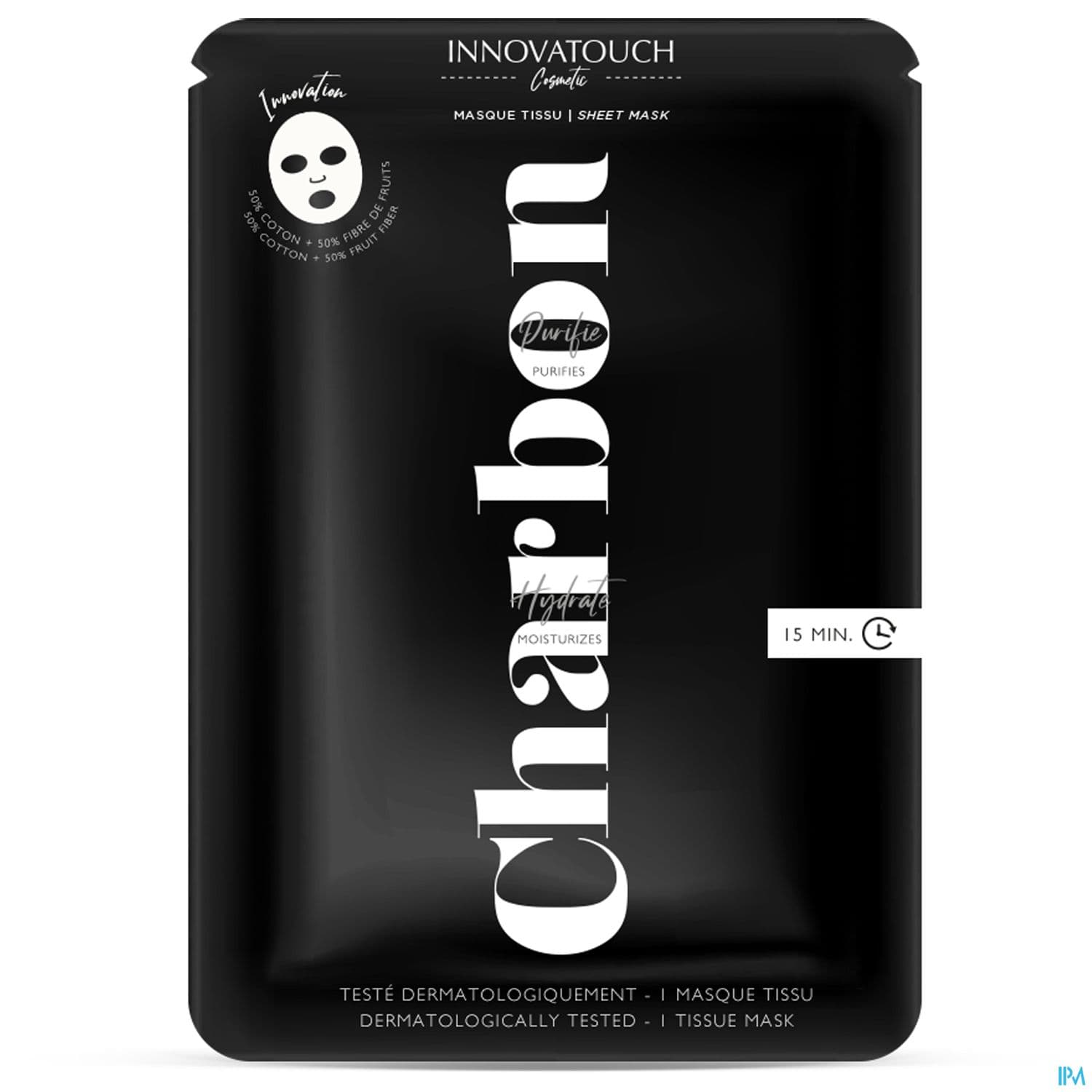 INNOVATOUCH MASQ TISSU CHARBON