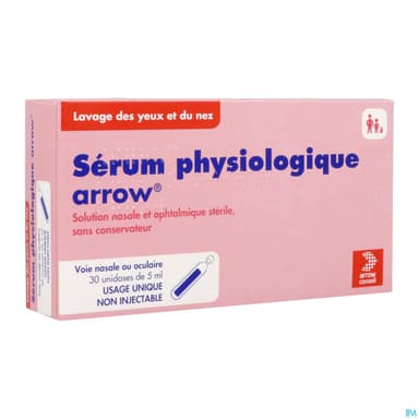 ARROW SERUM PHYSIO 5ML UNIDOSE 30