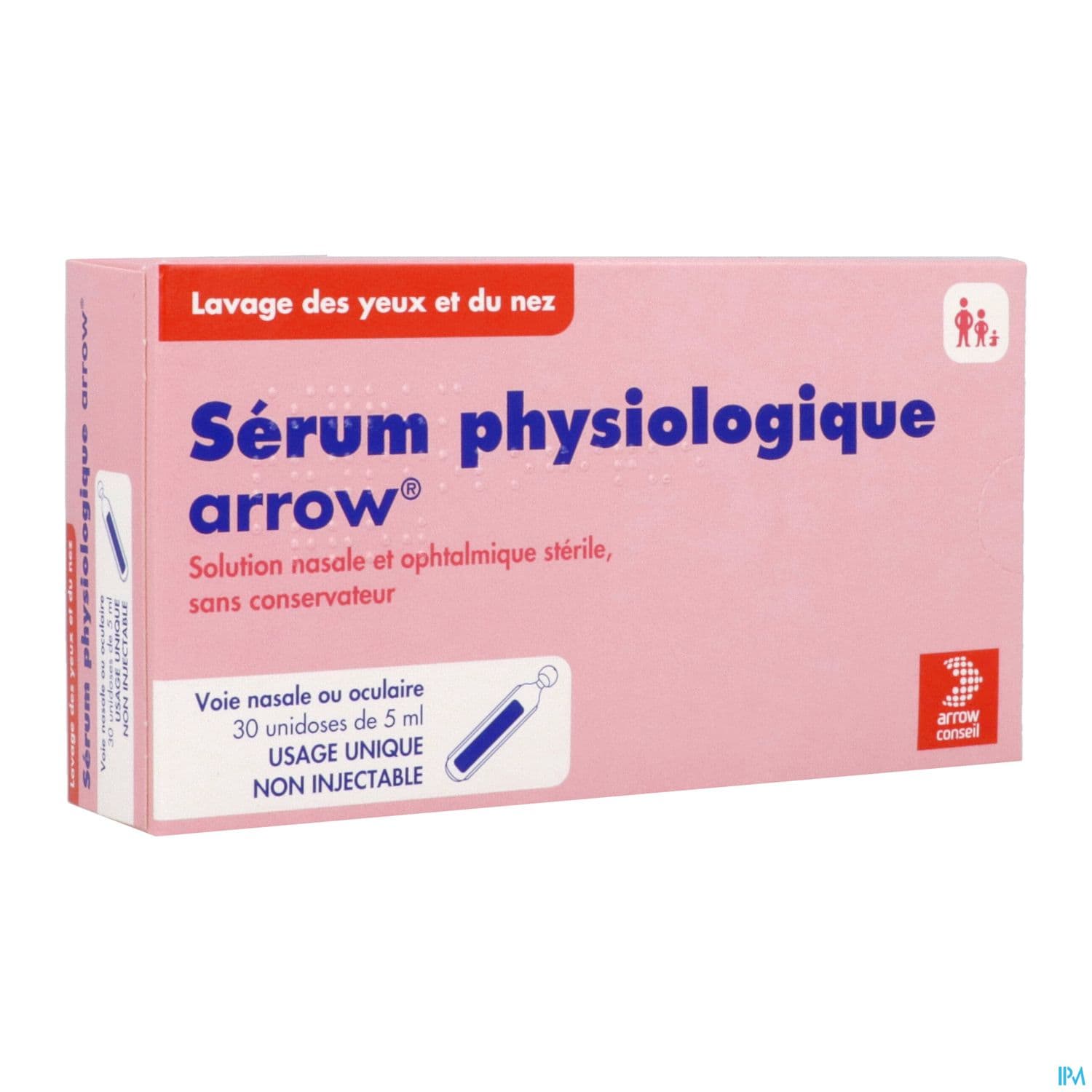 ARROW SERUM PHYSIO 5ML UNIDOSE 30