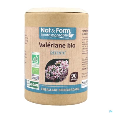 Nat Et Form Ecoresponsable Valeriane Bio Gelule Vegetale 90