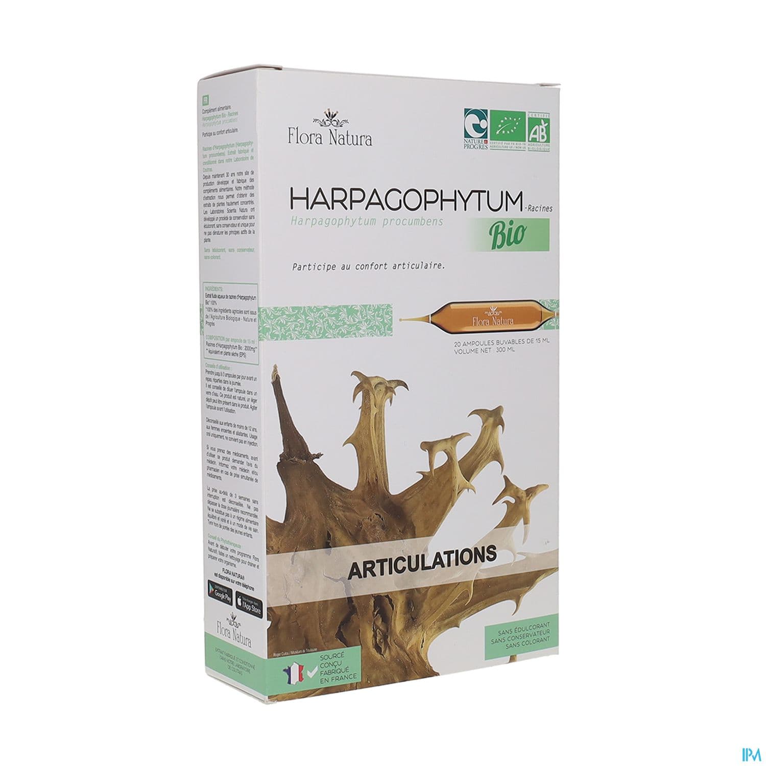 Flora Natuea Harpagophytum Bio Ampoule 15ml 20