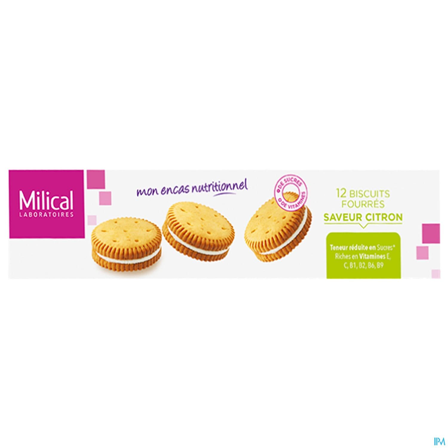 MILICAL MON BISCUIT FOURRE CITR 8