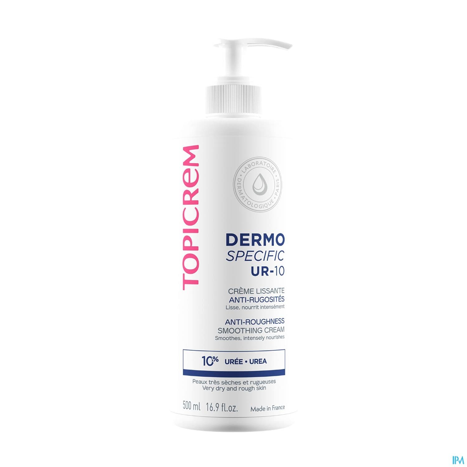 TOPICREM UR10 CR LISS A/RUGO 500ML