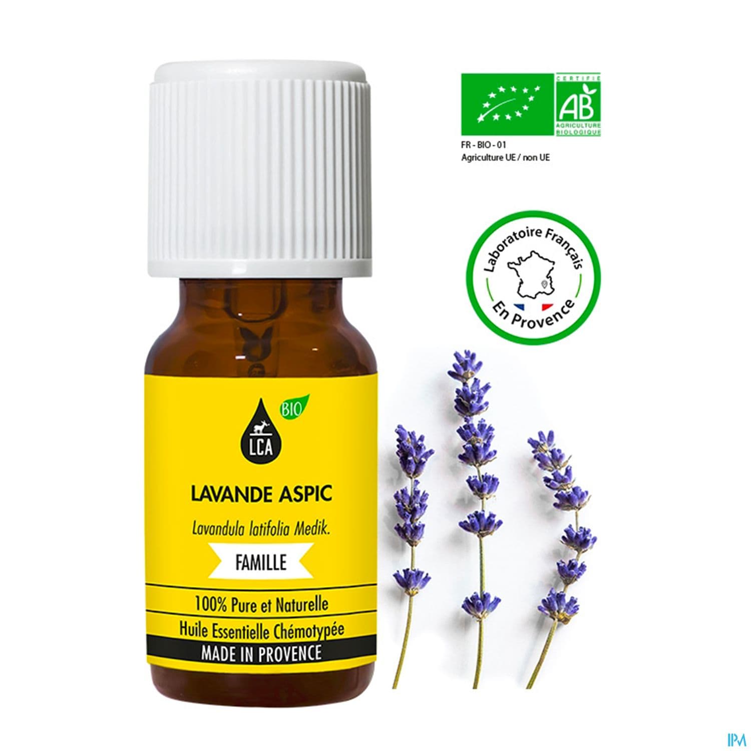 Lca Huile Essentielle De Lavande Aspic Bio 10ml