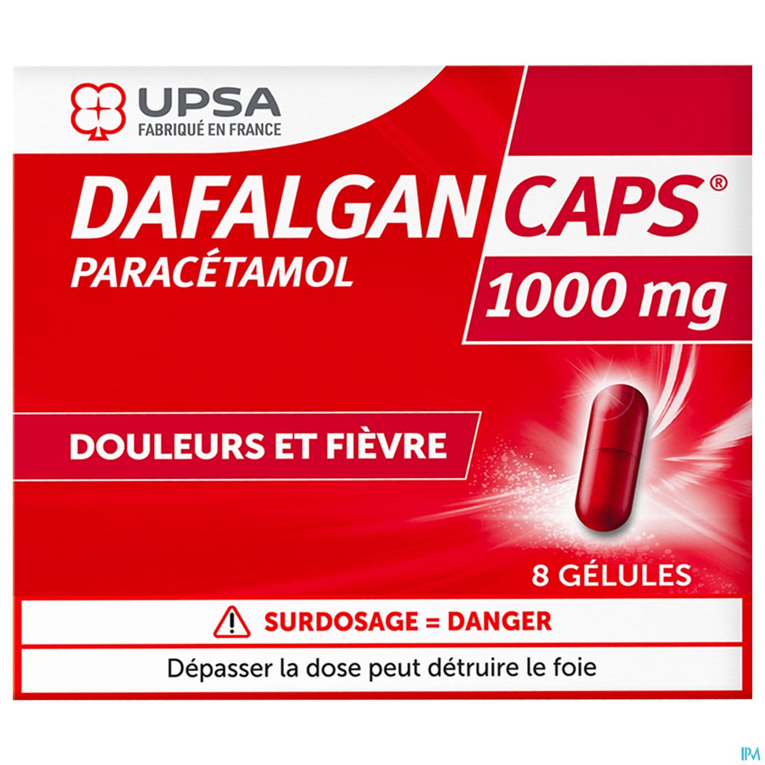 Dafalgancaps 1000mg Gelule 8
