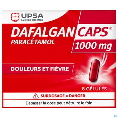 Dafalgancaps 1000mg Gelule 8