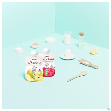 POPOTE COMPOTE POMME LISSE 120G