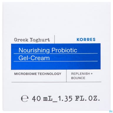 KORRES YAOURT PROB GEL CR NOUR40ML