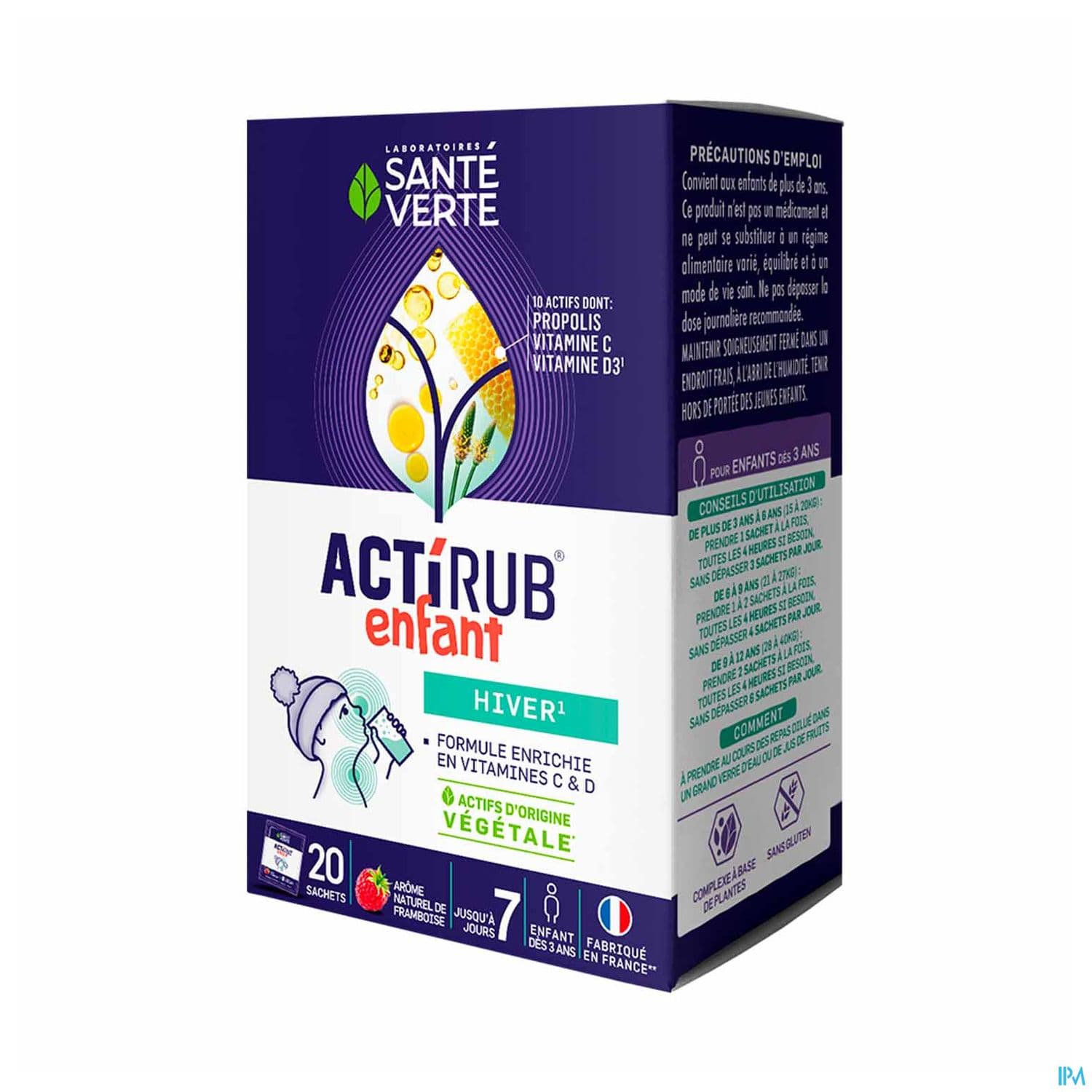 ACTIRUB SANTE VERTE ENF FRAMB SA20